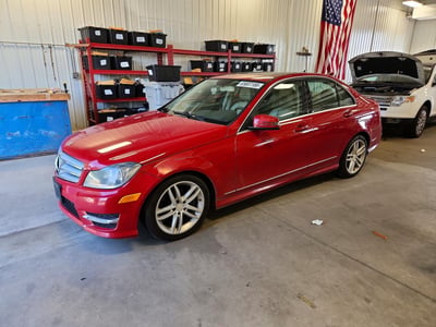 WDDGF8BBXCR****** 2012 Mercedes-Benz C-Class