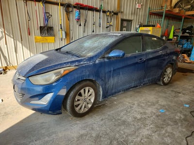 KMHDH4AE6EU****** 2014 Hyundai Elantra