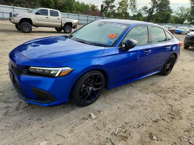 2HGFE2F59NH****** 2022 Honda Civic