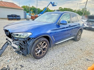 5UX53DP04N9****** 2022 BMW X3