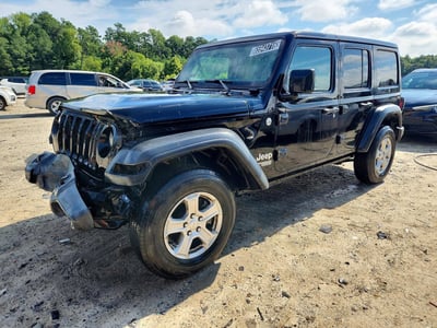 1C4HJXDG1JW****** 2018 Jeep Wrangler
