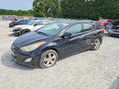 KMHDH4AE6DU****** 2013 Hyundai Elantra