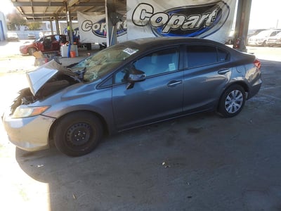 2HGFB2F51CH****** 2012 Honda Civic