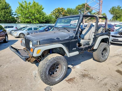 1J4FY29P3VP****** 1997 Jeep Wrangler