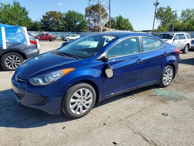 KMHDH4AE1DU****** 2013 Hyundai Elantra