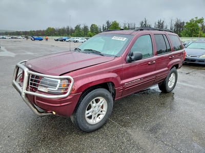 1J4GW58N1YC****** 2000 Jeep Grand Cherokee
