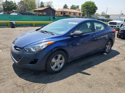 KMHDH4AE2DU****** 2013 Hyundai Elantra