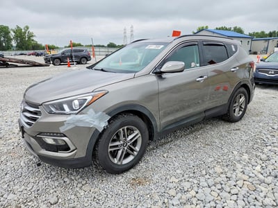 5NMZUDLB6JH****** 2018 Hyundai Santa Fe