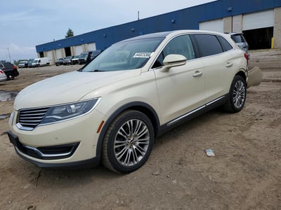 2LMPJ8LR9GB****** 2016 Lincoln MKX