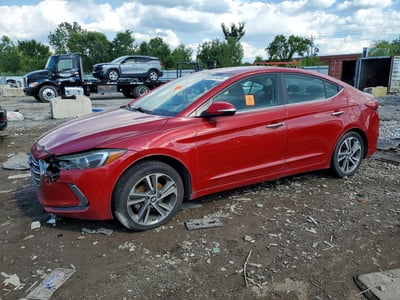 KMHD84LF7HU****** 2017 Hyundai Elantra