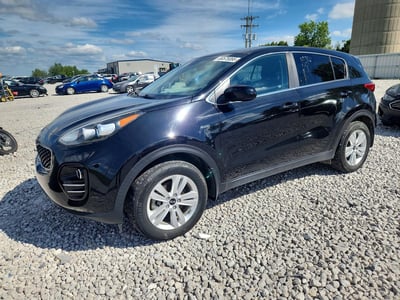 KNDPMCAC6J7****** 2018 Kia Sportage