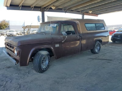 118712**** 1969 Dodge Truck&cmpr
