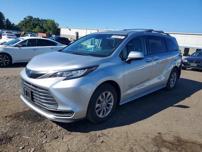 5TDKSKFC0MS****** 2021 Toyota Sienna Hybrid