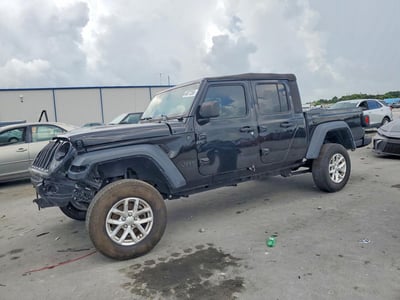 1C6JJTAG0PL****** Salvage and Wrecked 2023 Jeep Gladiator in Orlando North