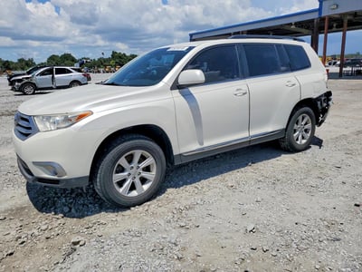 5TDBK3EH6DS****** 2013 Toyota Highlander