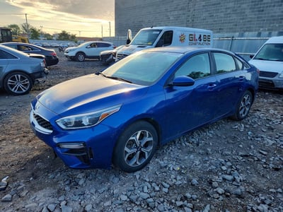 3KPF24AD8KE****** Salvage and Wrecked 2019 Kia Forte in Newburgh