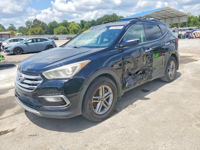 5XYZU3LB9JG****** 2018 Hyundai Santa Fe
