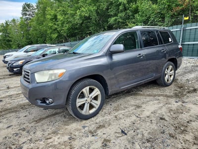5TDEK3EH1AS****** 2010 Toyota Highlander