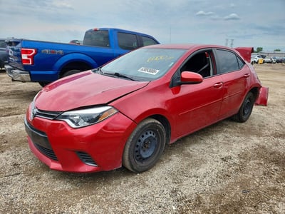 2T1BURHE2FC****** 2015 Toyota Corolla