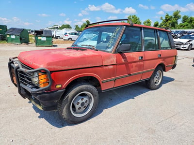 SALHV1144JA****** 1988 Land Rover Range Rover