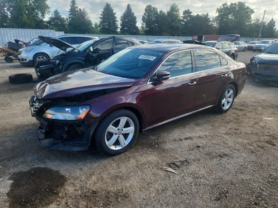 1VWBP7A39DC****** 2013 Volkswagen Passat