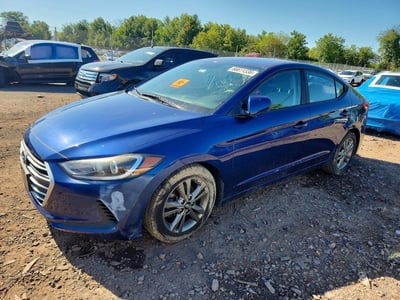 5NPD84LF2JH****** 2018 Hyundai Elantra