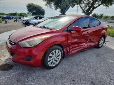 KMHDH4AE5CU****** 2012 Hyundai Elantra