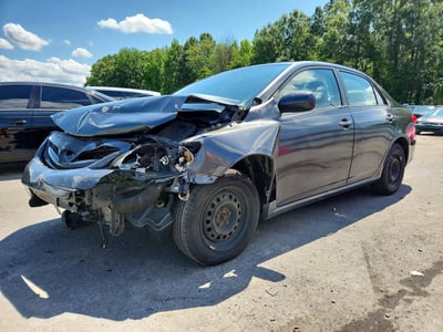 2T1BU4EE6BC****** Salvage and Wrecked 2011 Toyota Corolla in Glassboro East