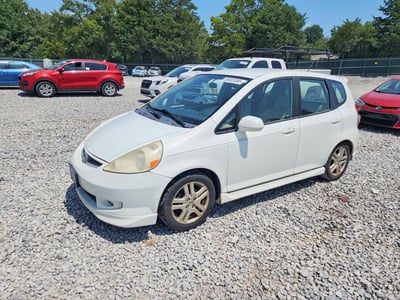 JHMGD38637S****** 2007 Honda Fit