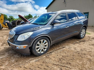 5GAKVDED1CJ****** 2012 Buick Enclave