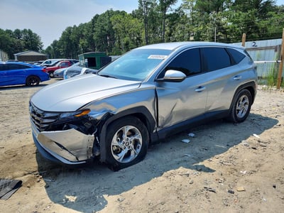 5NMJA3AE5NH****** 2022 Hyundai Tucson