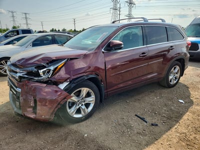 5TDDZRFHXJS****** 2018 Toyota Highlander