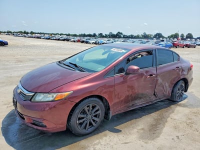 JHMFB2F86CS****** 2012 Honda Civic