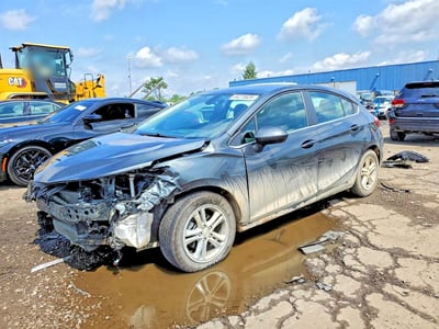 3G1BE6SM6HS****** 2017 Chevrolet Cruze