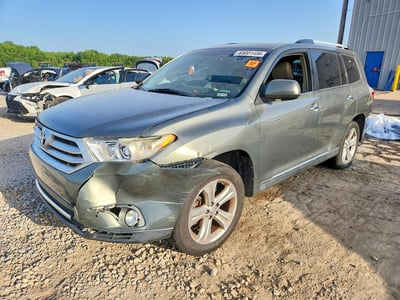 5TDYK3EHXCS****** 2012 Toyota Highlander