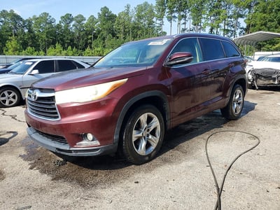 5TDYKRFH2FS****** 2015 Toyota Highlander