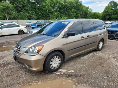 5FNRL3H2XAB****** 2010 Honda Odyssey