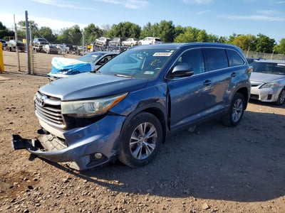 5TDJKRFH2FS****** 2015 Toyota Highlander