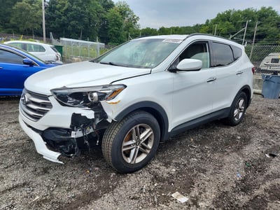 5NMZUDLB3HH****** 2017 Hyundai Santa Fe
