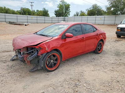 5YFBURHE0FP****** Salvage and Wrecked 2015 Toyota Corolla in Oklahoma City