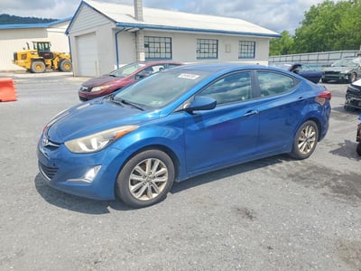 KMHDH4AEXFU****** 2015 Hyundai Elantra