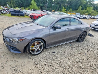 WDD5J4HB0LN****** Salvage and Wrecked 2020 Mercedes-Benz CLA-Class in North Boston