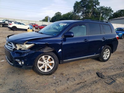 5TDBK3EH7DS****** 2013 Toyota Highlander