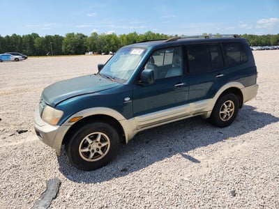 JA4MW51R52J****** 2002 Mitsubishi Montero