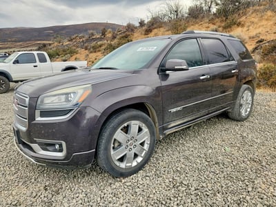 1GKKRTKD2GJ****** 2016 GMC Acadia