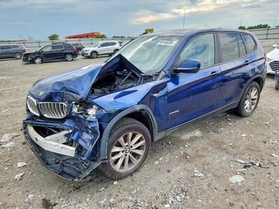5UXWX9C50D0****** 2013 BMW X3