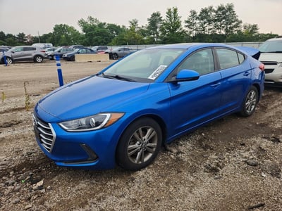 5NPD84LF3JH****** 2018 Hyundai Elantra