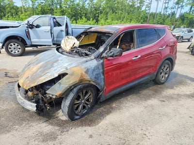 5XYZT3LB6GG****** 2016 Hyundai Santa Fe
