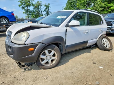KM8JN12D35U****** 2005 Hyundai Tucson