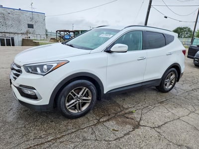 5XYZUDLB5JG****** 2018 Hyundai Santa Fe